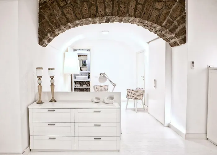 White Stylish Apartment Vico Equense